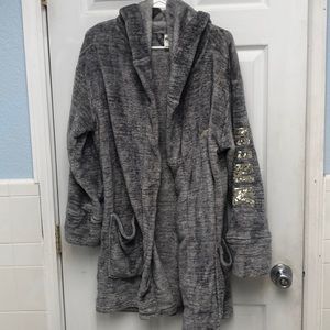 Victoria secret Pink fleece robe